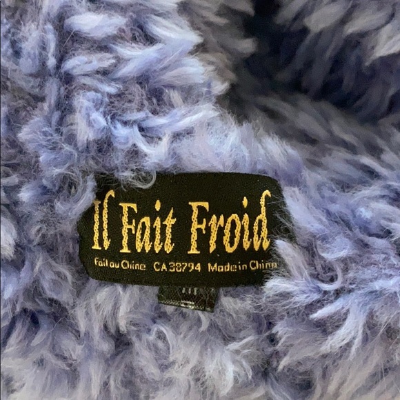 Beautiful fur hat and scarf(sheared bever or fox) - Picture 2 of 3